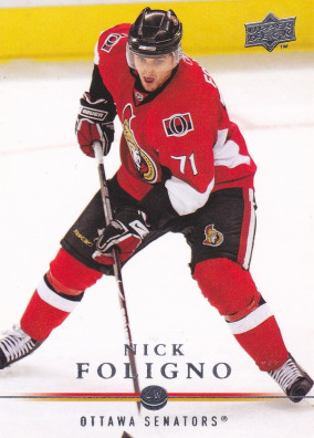 Hockey card Nick Foligno