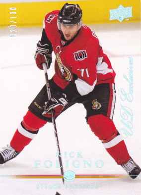 Hockey card Nick Foligno
