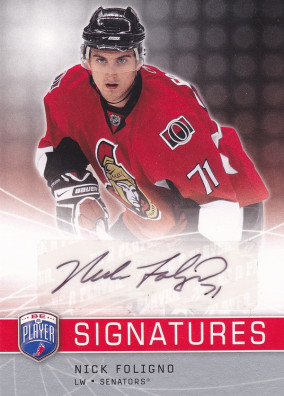 Hockey card Nick Foligno