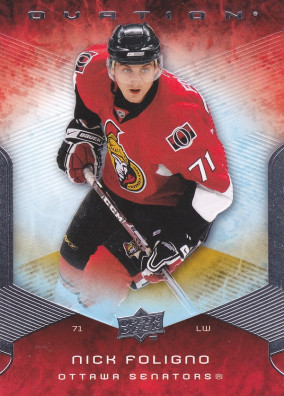 Hockey card Nick Foligno