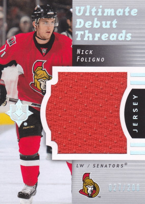Hockey card Nick Foligno