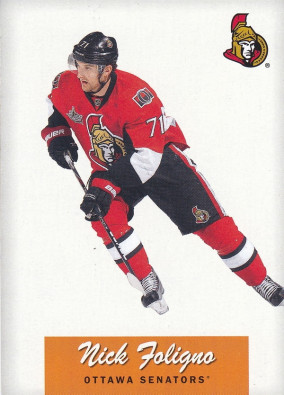 Hockey card Nick Foligno