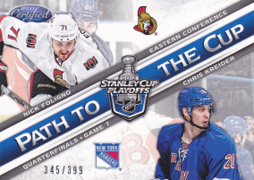 Hockey card Nick Foligno