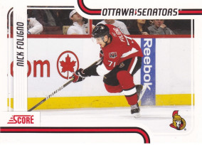 Hockey card Nick Foligno