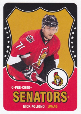 Hockey card Nick Foligno