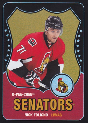 Hockey card Nick Foligno