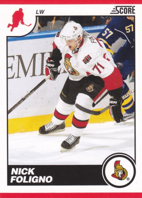 Hockey card Nick Foligno