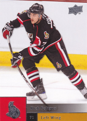 Hockey card Nick Foligno