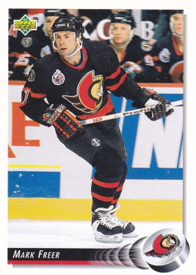 Hockey card Mark Freer