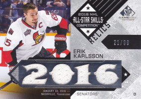 Hockey card Erik Karlsson