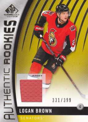 Hockey card Logan Brown