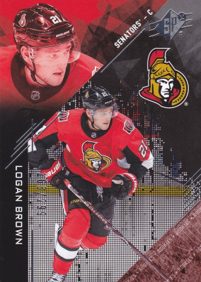 Hockey card Logan Brown