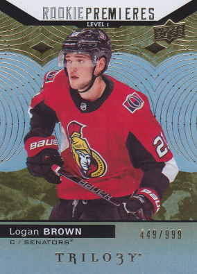 Hockey card Logan Brown