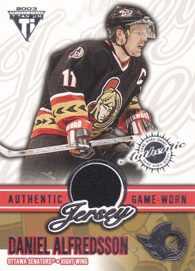 Hockey card Daniel Alfredsson
