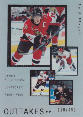 Hockey card Daniel Alfredsson