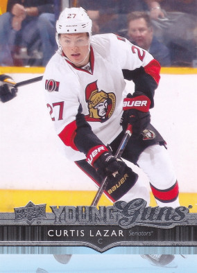 Hockey card Curtis Lazar