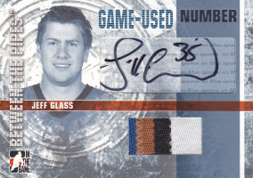 Hockey card Jeff Glass