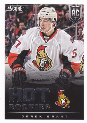 Hockey card Derek Grant