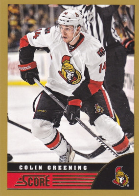 Hockey card Colin Greening