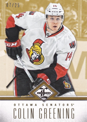 Hockey card Colin Greening
