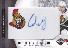 Hockey card Colin Greening