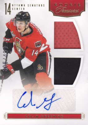 Hockey card Colin Greening