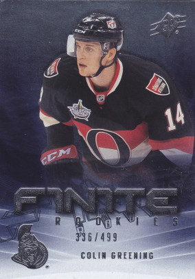 Hockey card Colin Greening