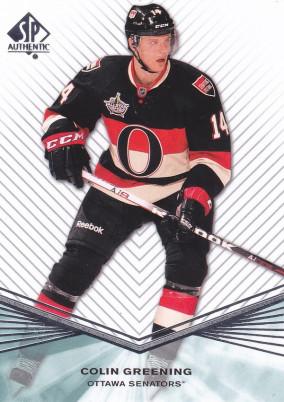 Hockey card Colin Greening