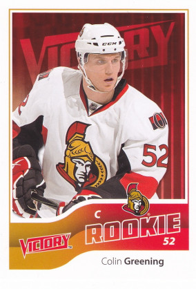 Hockey card Colin Greening