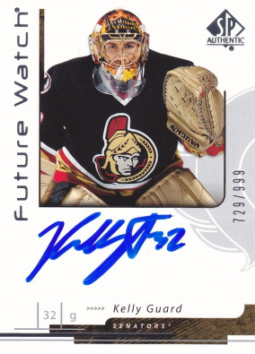 Hockey card Kelly Guard