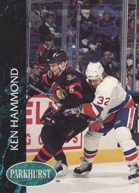 Hockey card Ken Hammond