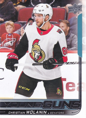 Hockey card Christian Wolanin