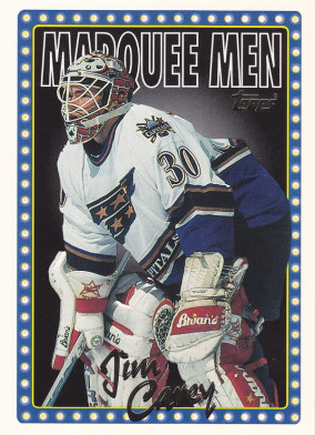 Hockey card Jim Carey