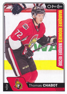Hockey card Thomas Chabot