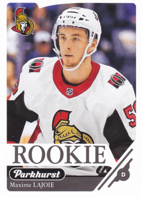 Hockey card Max Lajoie