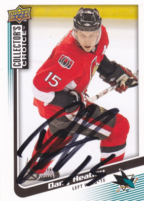 Hockey card Dany Heatley