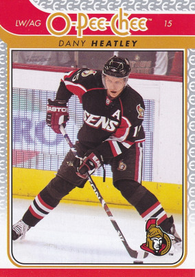 Hockey card Dany Heatley