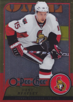 Hockey card Dany Heatley