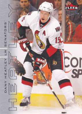 Hockey card Dany Heatley