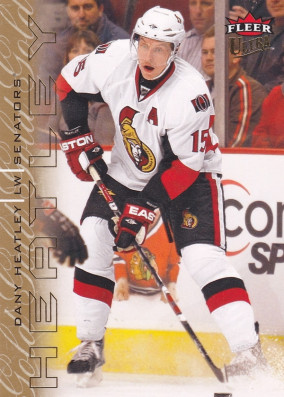 Hockey card Dany Heatley