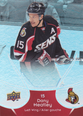 Hockey card Dany Heatley