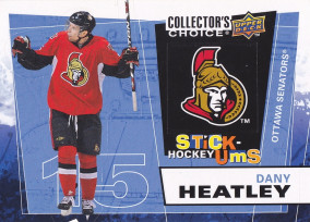 Hockey card Dany Heatley