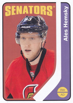 Hockey card Ales Hemsky
