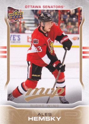 Hockey card Ales Hemsky