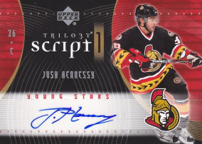 Hockey card Josh Hennessy