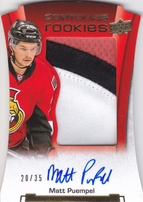 Hockey card Matt Puempel