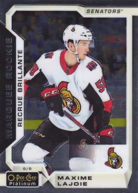 Hockey card Max Lajoie