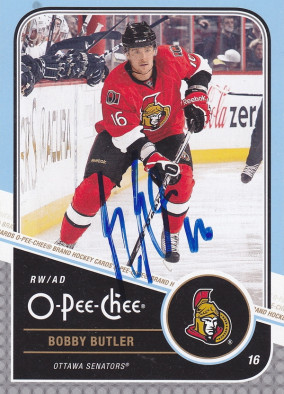 Hockey card Bobby Butler