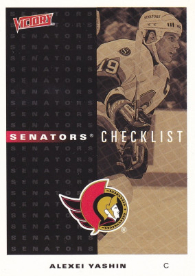 Hockey card Checklist