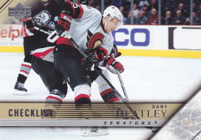 Hockey card Checklist